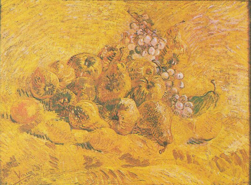 Vincent Van Gogh pears and lemons oil painting image